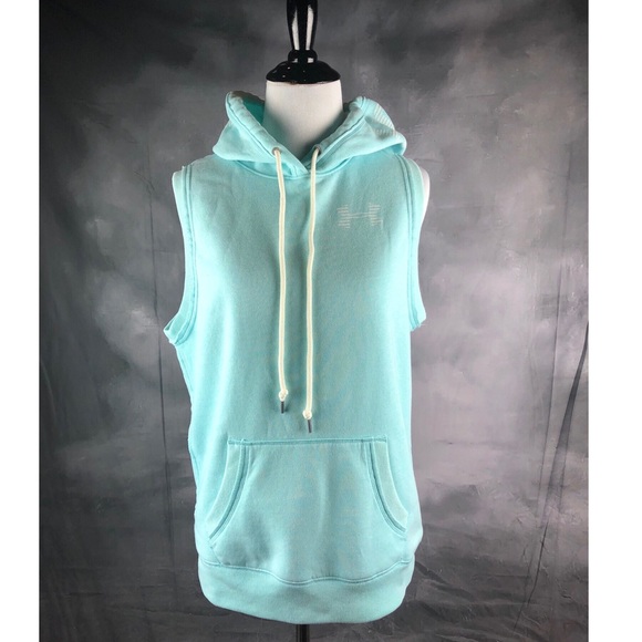 Under Armour Tops - {Under Armour} Sleeveless Graphic Hoodie